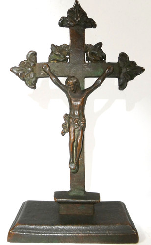 Crucifix fer 1727 18e - crucifix,