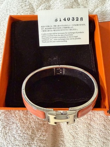 Bracelet émaillé hermes clic - émaillé,