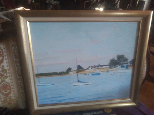Joli tableau bord - tableau, bateaux