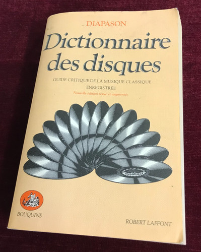 Dictionnaire des disques - des,