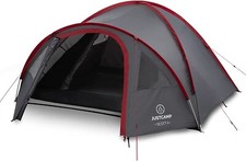 Tente Camping 4 Personnes, Tente Igloo, Vestibule, Compartiment De Repos ete