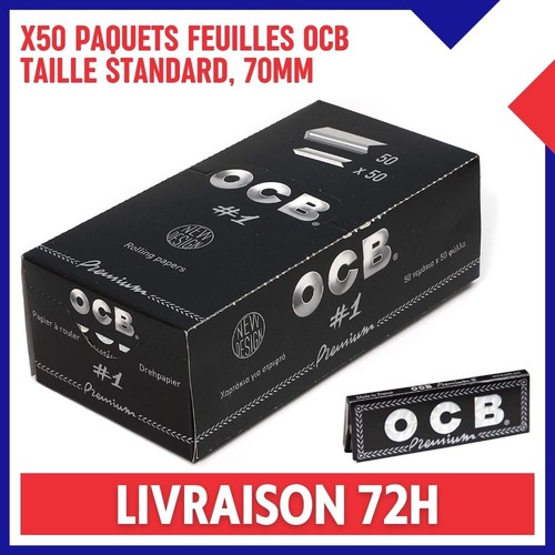 Paquets feuilles rouler - 50,