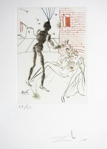 Salvador dali gravure - salvador,