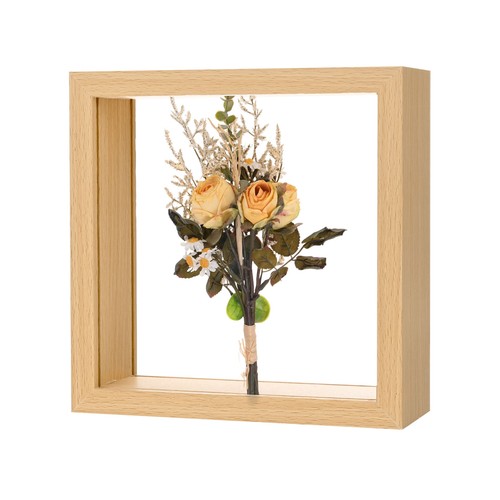 Cadre fleurs séchées - cadre, boîte