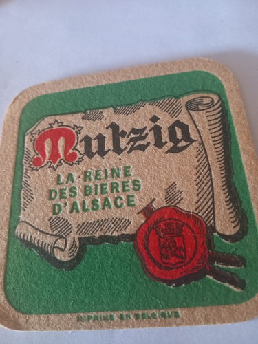 Ancien sous bock - bière, mutzig