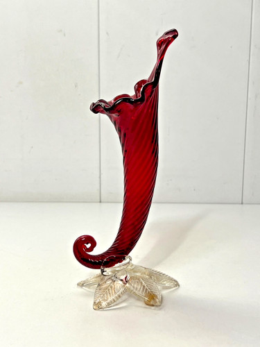 Vase cornet verrerie - vase,