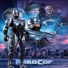 1/6 Robocop Backdrop 15"x15" -