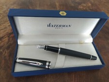 Stylo plume waterman expert mat noir