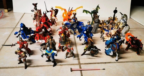 Lot figurines heroic - 30,