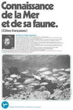 CHOCOLAT POULAIN DOSSIER COMPLET CONNAISSANCE DE LA MER ET DE SA FAUNE