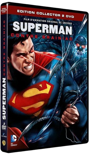 Superman contre brainiac - -, dvd