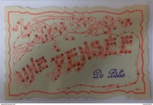 Palis une pensée - -, de