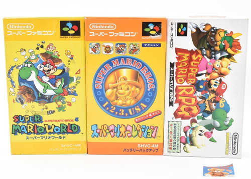 Lot nintendo super famicom - lot,