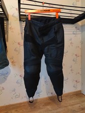 pantalon cuir noir moto homme