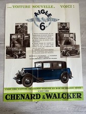 Affiche Ancienne CHENARD &