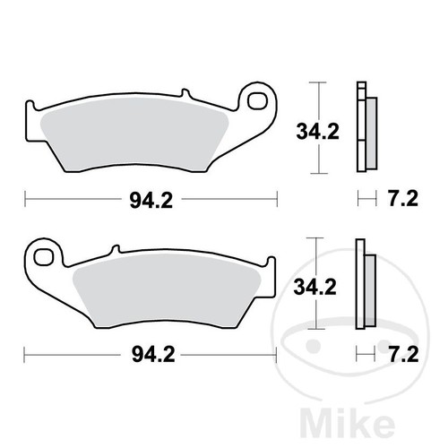 34469 plaquettes frein - 34469-plaquettes,