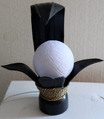 Lampe abat jour noix de - abat-jour, en