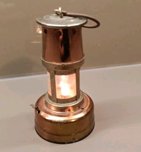 Mini lampe mineur laiton - mini,
