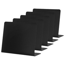  Tableau noir pour fête d'anniversaire, 5 pièces, panneaux d'écriture pour mémo,