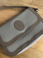 Yves Saint Laurent YSL Paris PVC cuir Bandoulière 1970 1980 luxe sac à main