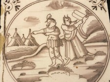 Carreau Faience Manganese