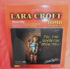 1 Tapis de souris Lara Croft Tomb Raider Neuf /Blister Epoque PS1 Saturn JRF