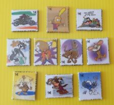 Fève -  Série complète  - La BD timbrée Tom Jerry Schtroumpf Titeuf Joe Bar Team