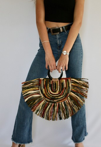 Sac raphia sol eole - raphia, neuf