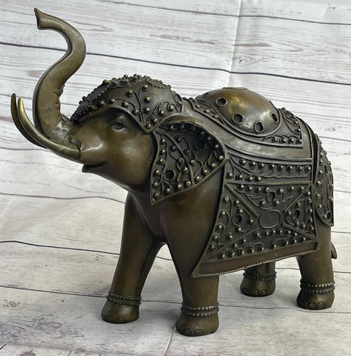 Grand bronze éléphant - grand,