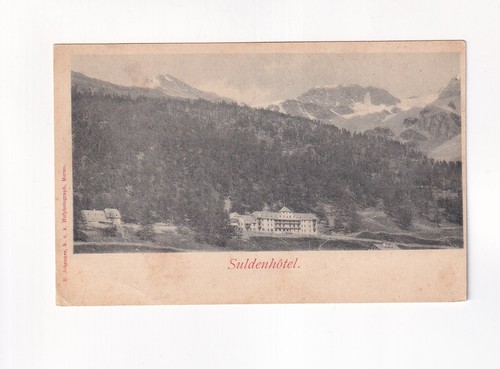 2260 carte postale sulden - postale,