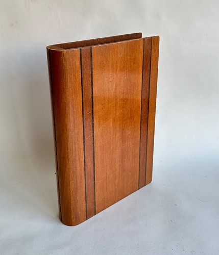 Ancienne boite bois - , trompe