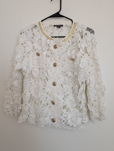 Michael simon floral crochet - michael,
