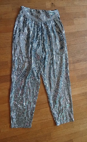 Vintage 80s silver mirrow - silver,