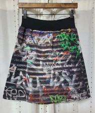 agnes b Photo Print Skirt Made