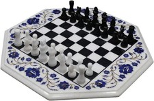 Jeu d'échecs en marbre