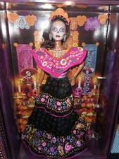 RARE 2021 NRFB DIA DE MUERTOS BARBIE DOLL NEW IN BOX 