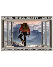 Mountaineering Window View