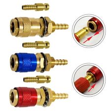 Raccord rapide gaz et eau laiton pour tube de 8 mm avec installation facile