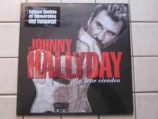 Maxi 45 tours johnny hallyday un jour viendra numéroté transparent 1999 limité