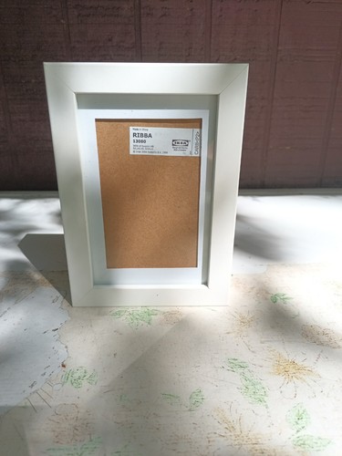 Ikea ribba white - white, frame