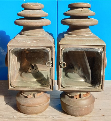 Paire lanternes phares - lanternes,
