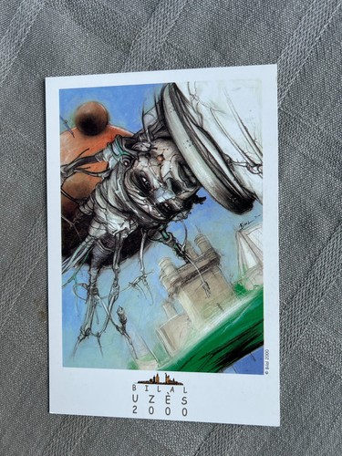 Enki bilal carte postale - enki,