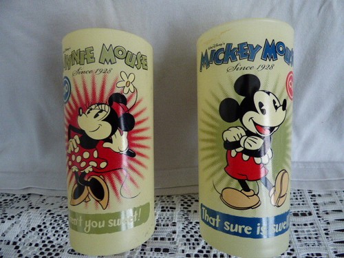 Rare verre disney - rare, mickey