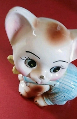 Ancienne tirelire chat - tirelire,