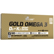 Olimp Gold Omega 3 D3 + K2 Sport Edition, 60 capsules