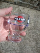 lot de 6 anciens verres MARTINI , vintage , bistrot....