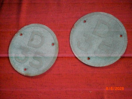 Lot emblemes alu - de,