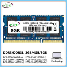 RAM laptop DDR3 DDR3L 2-8GB