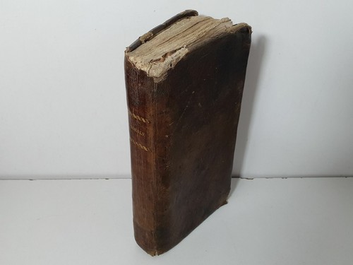 Livre ancien reliure cuir - , la