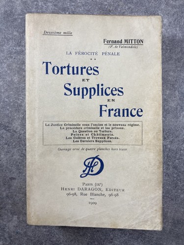 Fernand mitton tortures et - mitton.,